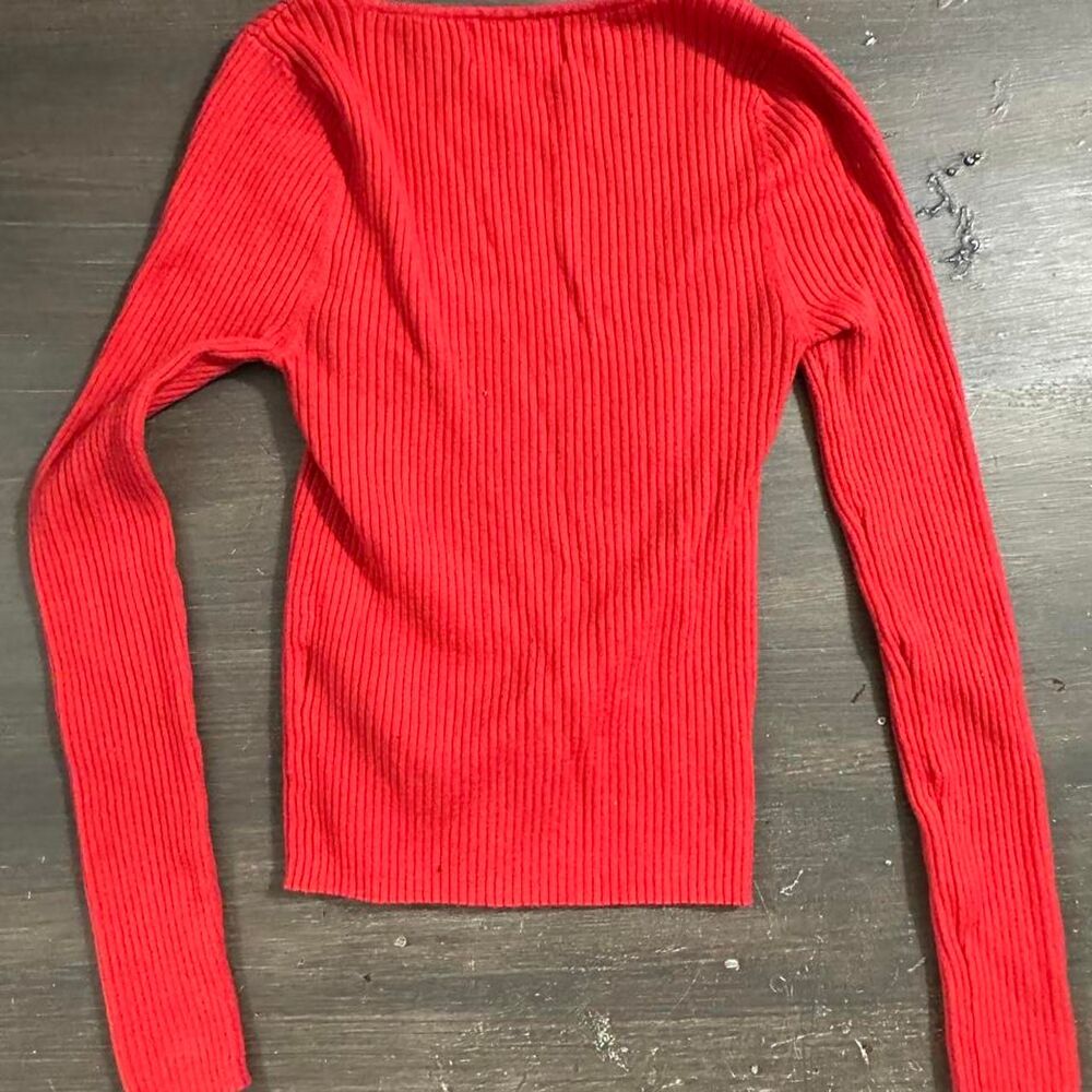 Old-navy Women's Red and Orange Jumper - Picture 4 of 4